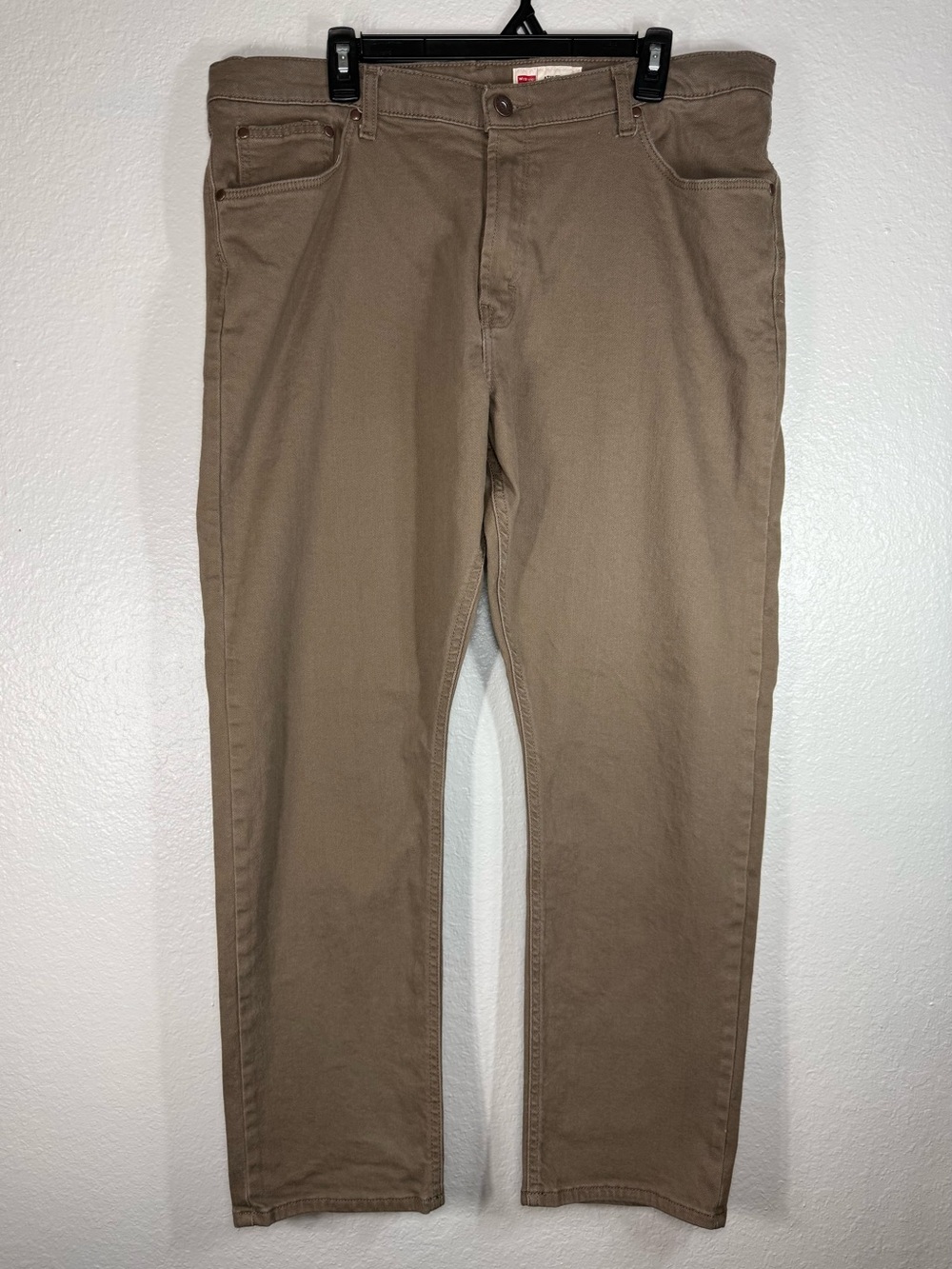 Wrangler Athletic Fit Brown Jeans 38x30 Men’s Denim Pants